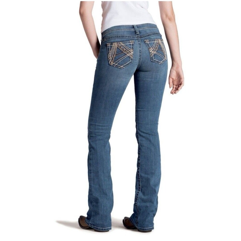 Ariat Ruby Embellished Bootcut Jeans Women's 27R 10015090 Western